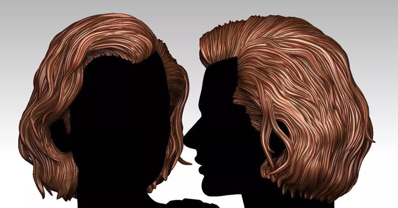 3D Hairstyles for girl V38