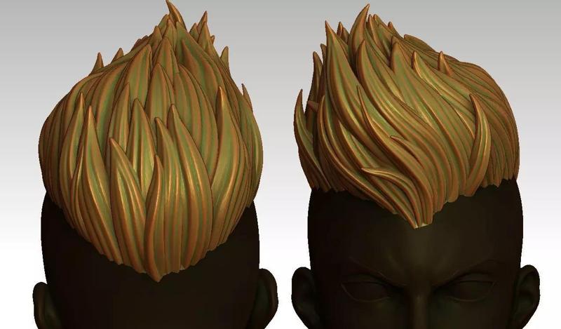 3D Hair style for Man V03