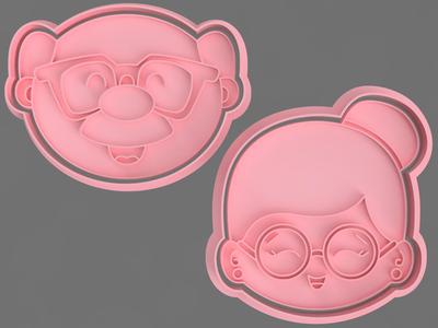 GRANNY CUTTER FOR COOKIE AND FONDANT