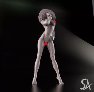 Beauty Afro girl