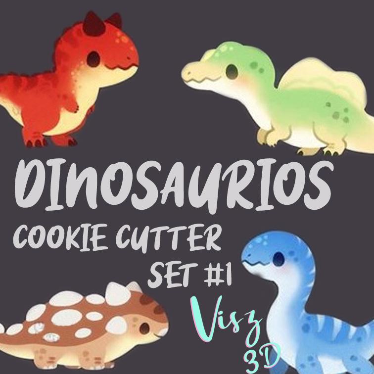 Dinosaurs SET#1 Cookie Cutter