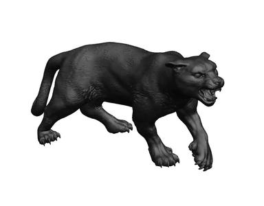 Black Panther 3D print model for 3D Printing