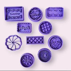 cutters and stamps kit x10 cookies