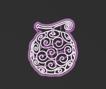 Devil Fruit, One Piece, Cookie Cutter