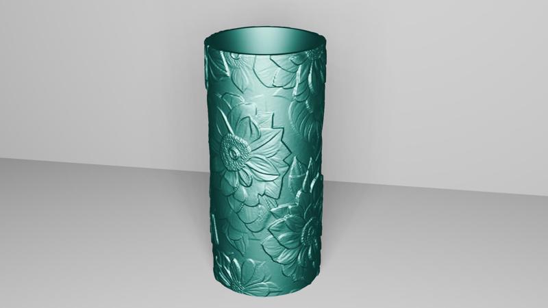 Flower Design Seltzer Can Koozie