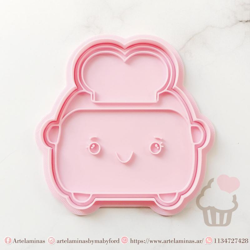 Cookie cutter Toaster