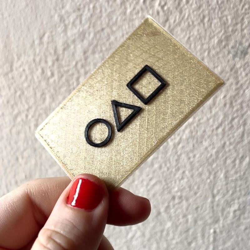 Invitation Card Squid Game