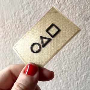 Invitation Card Squid Game