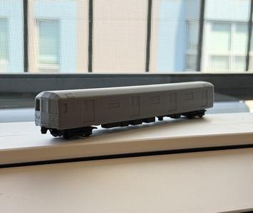 NYCT MTA Subway R46/R42 Railcar 1:100 Scale 3D Print Ready Model