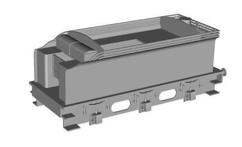NER P3 Class(LNER J27) Type 2 (post 1915 built) tender (final condition) 1/87 scale