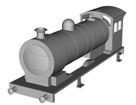 NER P3 Class(LNER J27) type 57 boiler, superheated version 1/148 scale