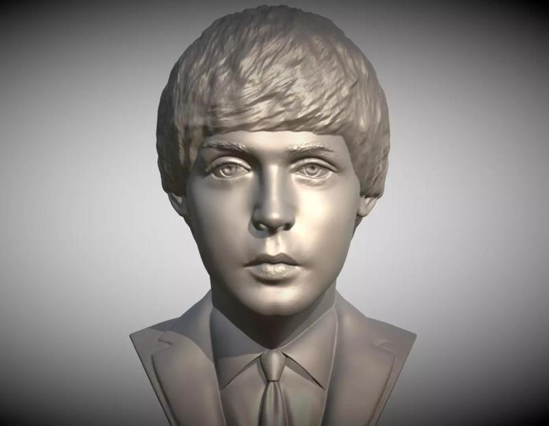 Paul McCartney bust