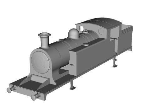 NBR/LNER C15 (M class) loco 1/43 scale