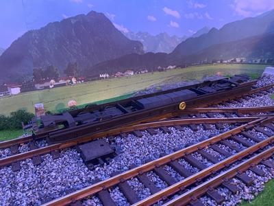 G/IIM Gauge RhB Rolling Stool for Gauge 2/II Wagons