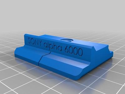 Arca Swiss Plate for Sony alpha 6000