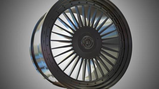 ALPIN RIM 3D MODELING STL