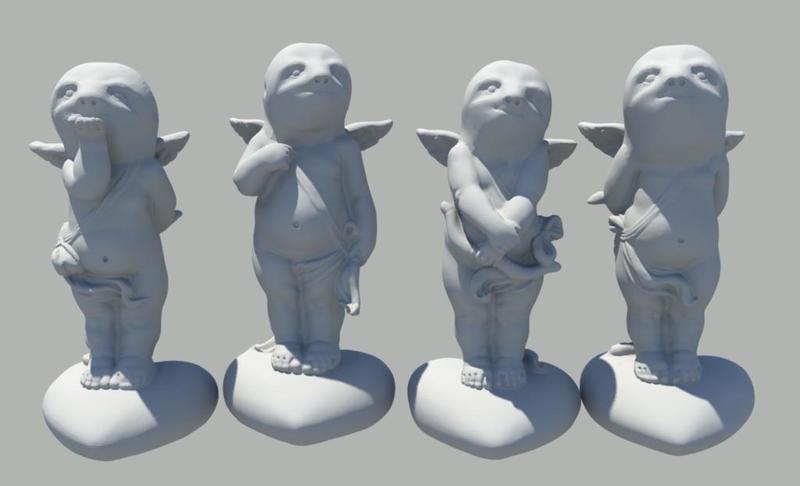 Sloth Cherubs