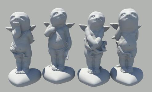 Sloth Cherubs