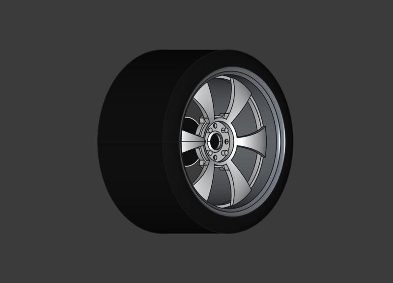 Fabulous Expand Racing 1/64 Wheel