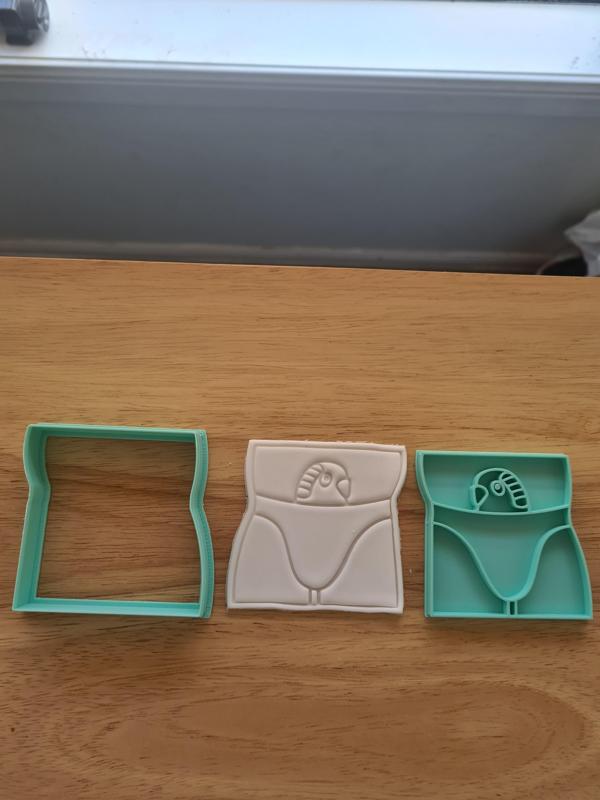 Budgie Smugglers Cookie Cutter