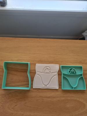 Budgie Smugglers Cookie Cutter