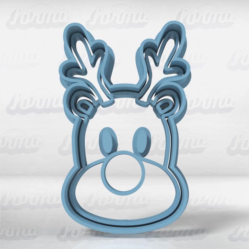Cookie Cutter Reno Rudolph - Christmas