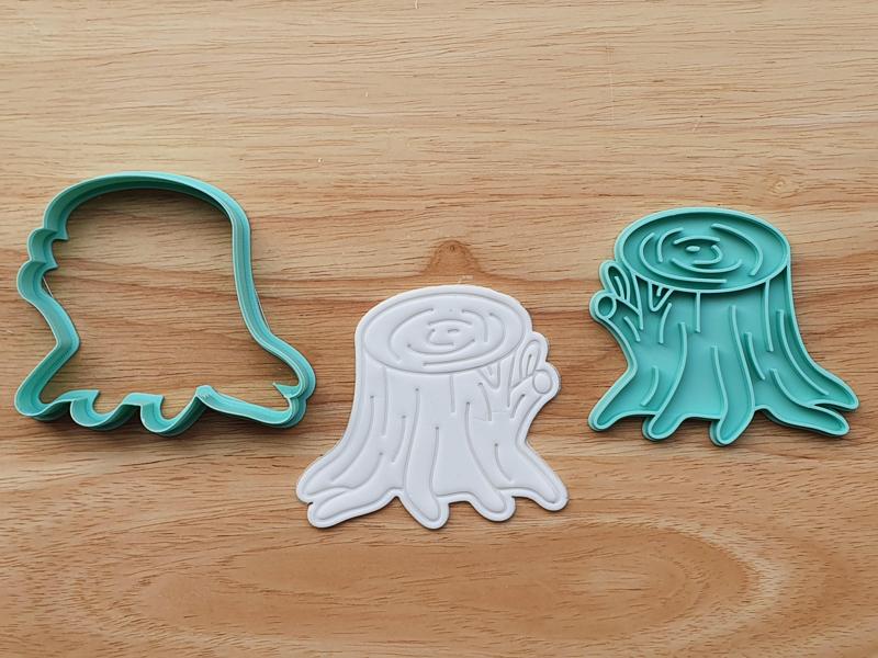 Stump Cookie Cutter Woodland