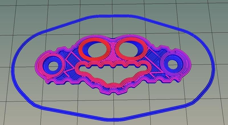 Quad TC-R antenna holder, The Minimal and The laughing Gremlin