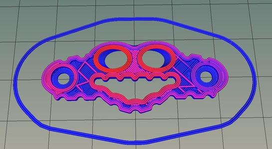 Quad TC-R antenna holder, The Minimal and The laughing Gremlin