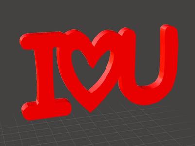 Valentine Gift - I love U