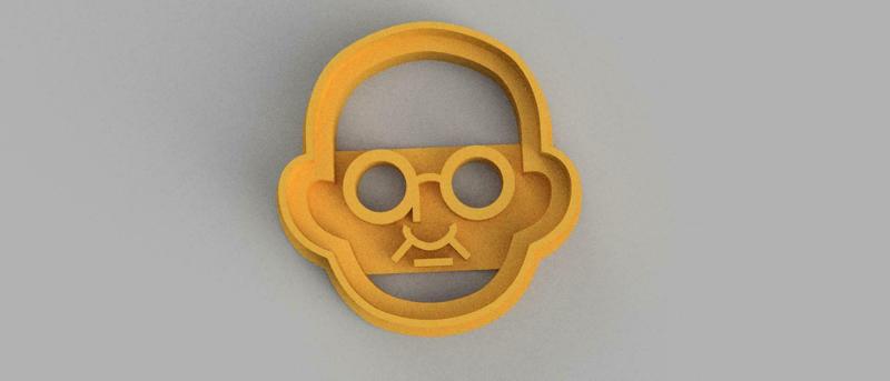 gandhi COOKIE CUTTER