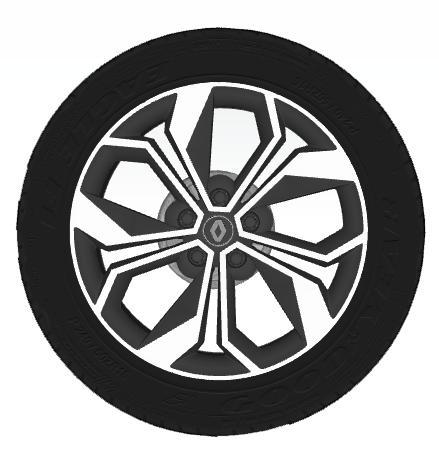 Renault Duster wheel