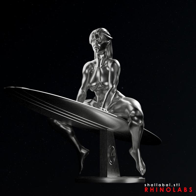 Shalla Bal - Silver Surfer STL