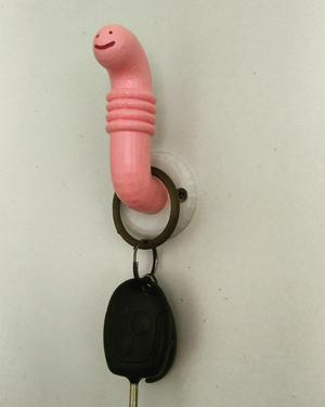 Tuca & Bertie Earthworm Key Holder