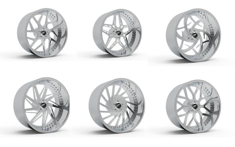 COLLECTION 6 AMANI FORGED WHEELS