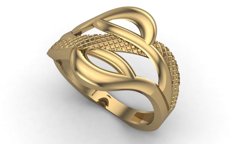 Printable Women Ring 3D model Plain Women's Rings Ring For Women Jewelry STL 3DM