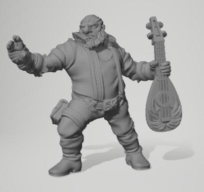 Dwarf Male Bard 4