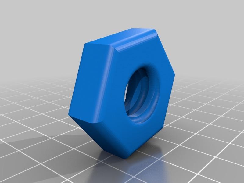 Toy hex nut