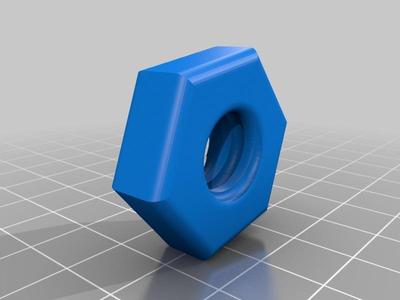 Toy hex nut