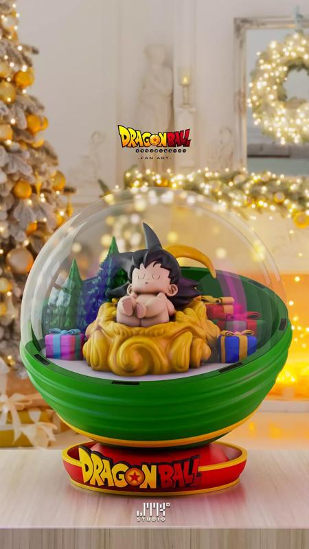 Goku Baby Christmas - Goku Bebe Navidad