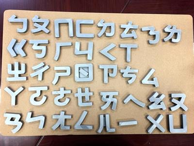  Mandarin phonetic symbols