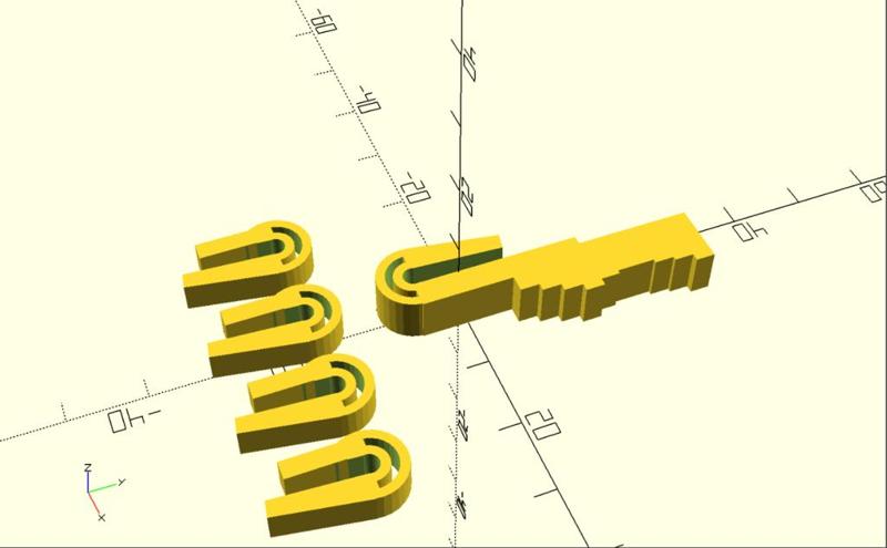 Glasses Clip for Melpomenia Oversized Futuristic Sunglasses