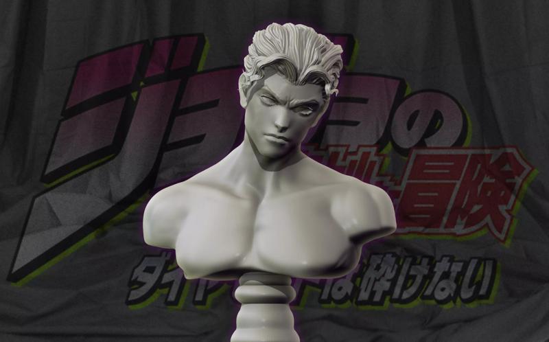 Kira Yoshikage Bust - JoJos Bizarre Adventure Statue