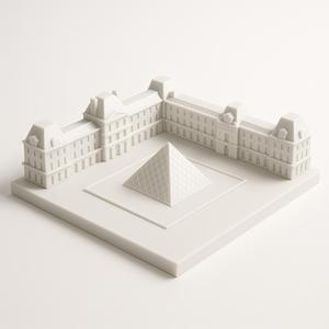 Louvre Museum & Glass Pyramid