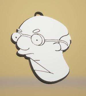 Dignity Keychain - The Simpsons