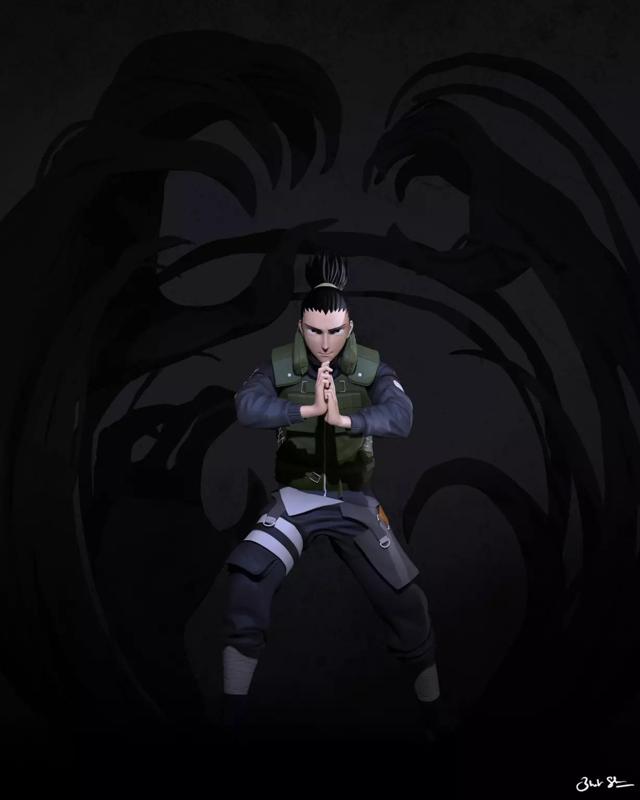 Shikamaru Nara dragon Shadow