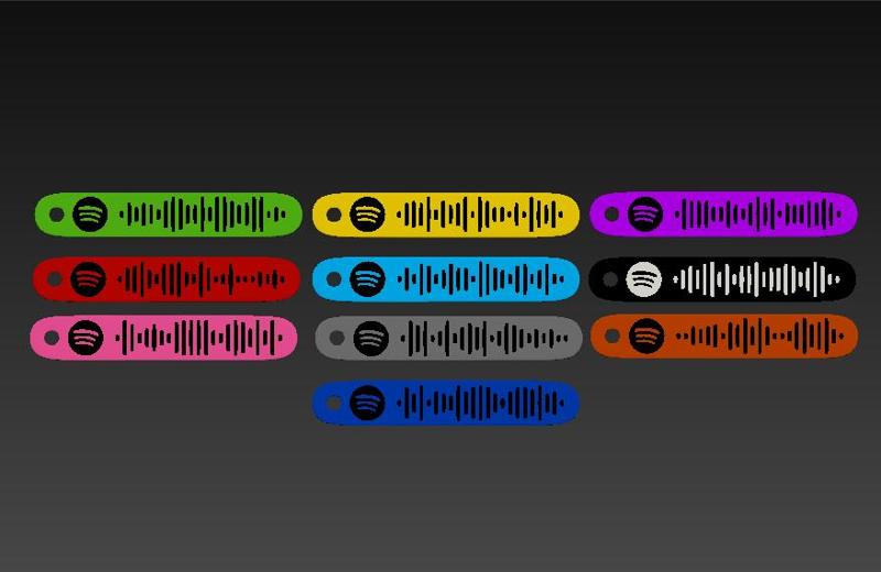 TAYLOR SWIFT SPOTIFY KEY CHAINS