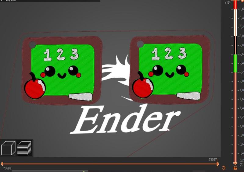 Teacher's Day keychain