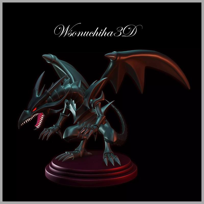 Red-Eyes Black Dragon - Figure 1 -YU-GI-OH