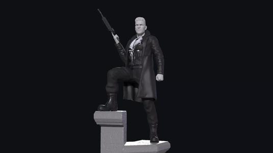 Punisher 3d Print Statue